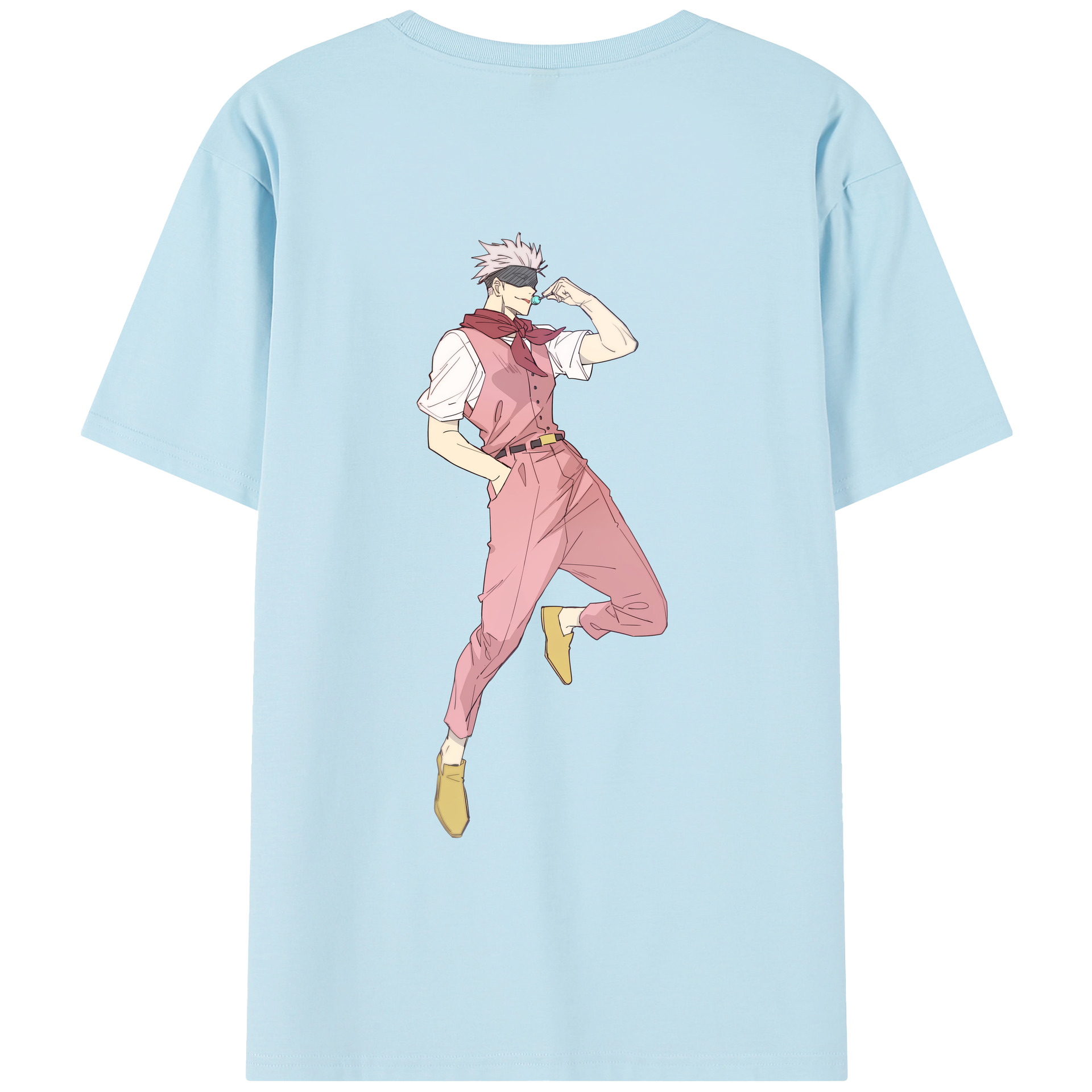 （画像用） 呪術廻戦 Jujutsu Kaisen 綿100％半袖Tシャツ（背面プリント）